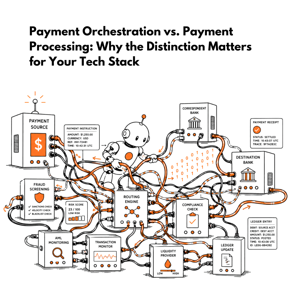 Payment Orchestration vs. Payment Processing: Why the Distinction Matters for Your Tech Stack